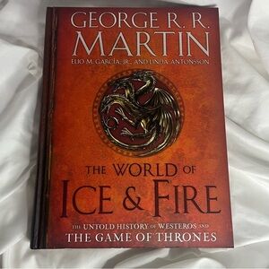 “The World of Ice and Fire” Hardcover Book by George R.R. Martin